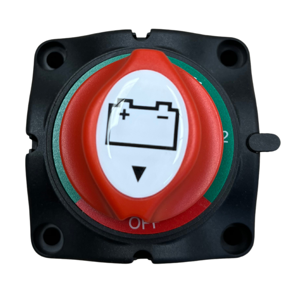 Waterproof Master Isolator Battery Cut-Off Switch for up to 2 Batteries