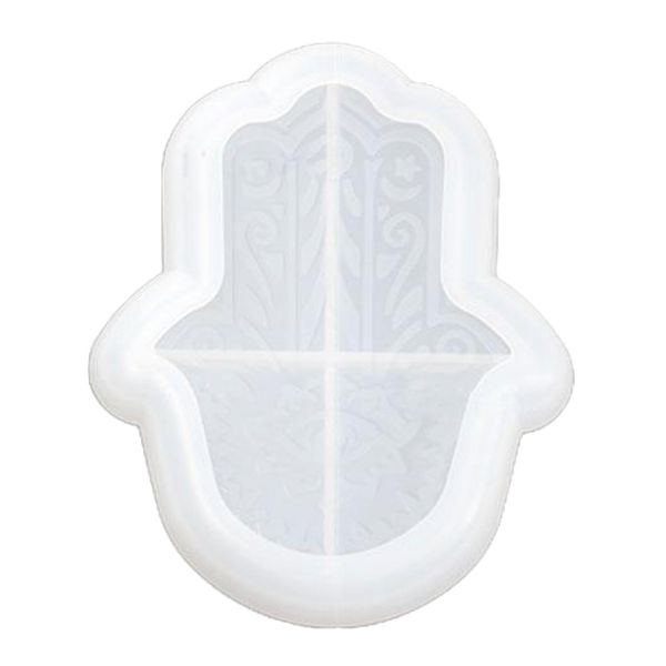 Craft Stationery Hand Of Fatima Epoxy Resin Palm Mold Dish - 153mm