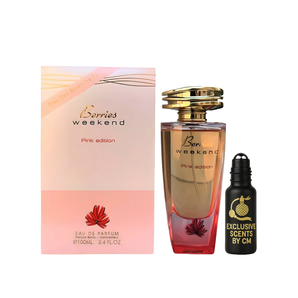 Berries weekend pink Ed FW 100ml with Perfume Oil by Exclusive Scents by cm