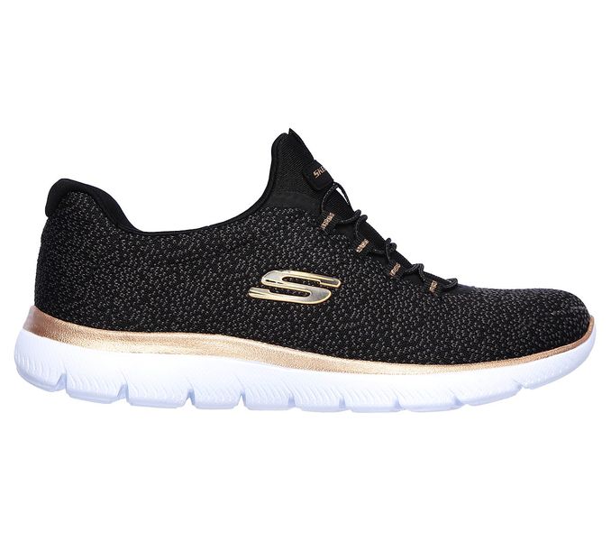 Skechers Summits Fresh Take Black/Gold (12998)