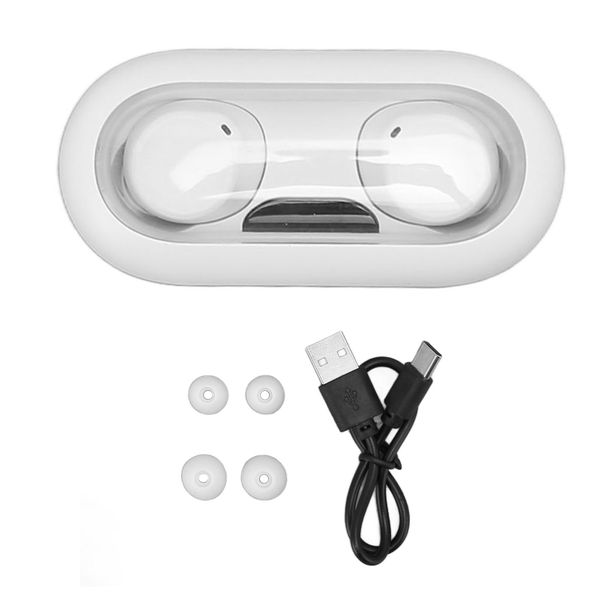 Bluetooth5.3 Earbuds IPX5 Waterproof Stereo Sound Smart Touch Control White