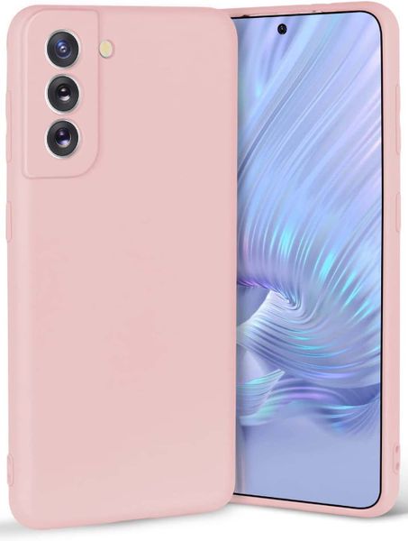 Pink Silicone case for Samsung Galaxy S21 / S21+ / S21 Ultra