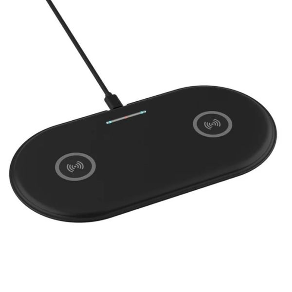 Killer Deals 15W 2-in-1 Phone Watch Fast Charging Dock Qi Wireless Charger
