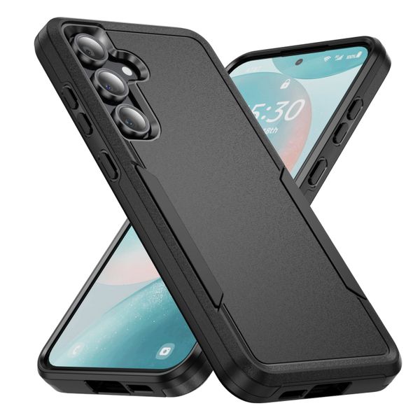 Compatible with Samsung Galaxy S24 FE Case,Heavy Duty Shockproof Cover Case