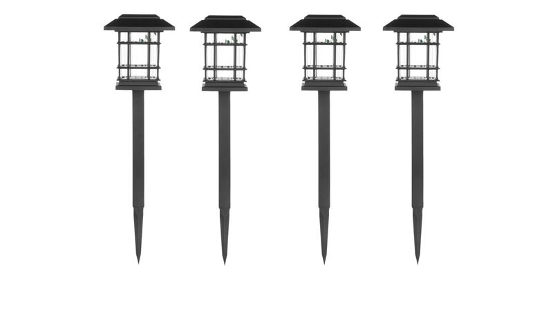 Pack of 4 Solar LED Garden Light