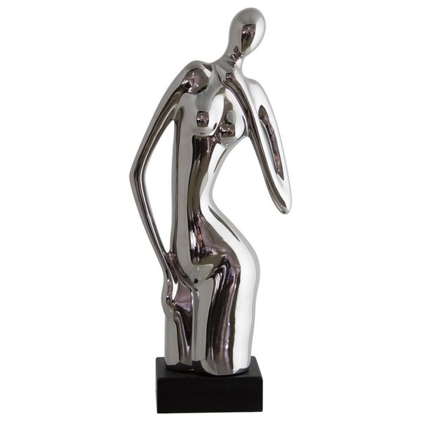 Opulent Silver Lady 43cm