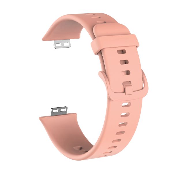 Silicone Strap Compatible with Huawei Fit Watch - Peach