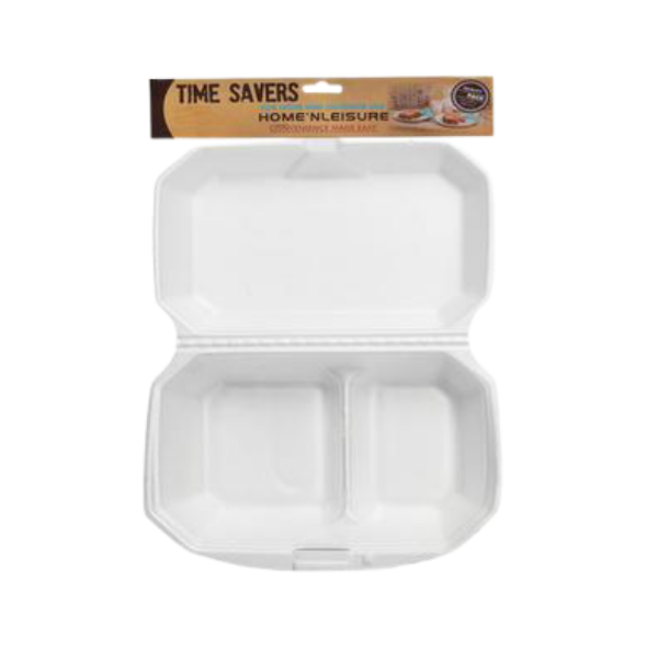 Home 'n Leisure Homeware - White Take Away Boxes - 3 x 6 Boxes