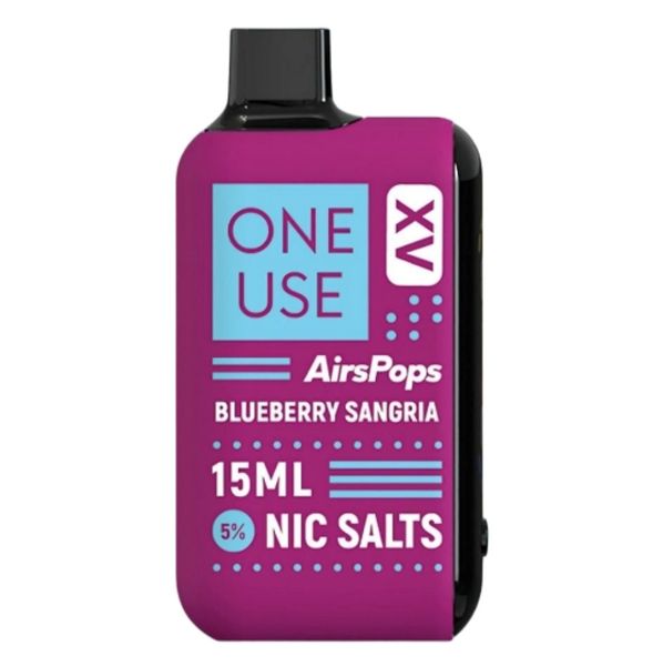 AirsPops Airscream XV 15ml Disposable Vapes - Blueberry Sangria (Pack of 4)