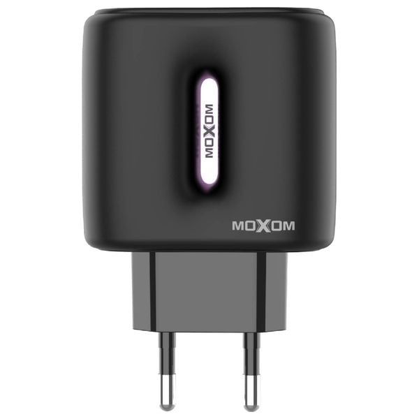 Moxom MX-HC60 12.5 W Dual-USB Fast Charger + Lightning Cable