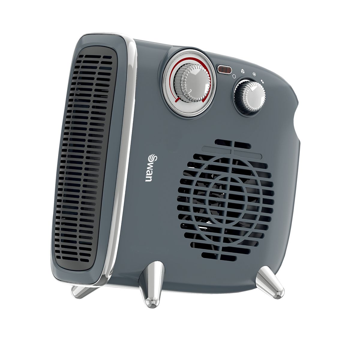 Swan Grey Retro Fan Heater | Shop Today. Get it Tomorrow! | takealot.com