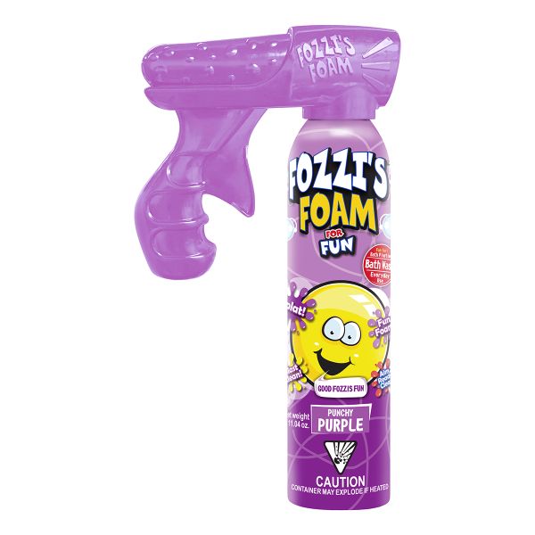 Fozzis Foam Trigger And Punchy Purple 340Ml - 4 Pack