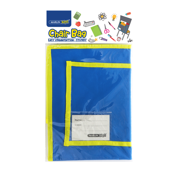Marlin Kids - Red Polyester Chair Bags 40 X 40cm (Pack Of 6)