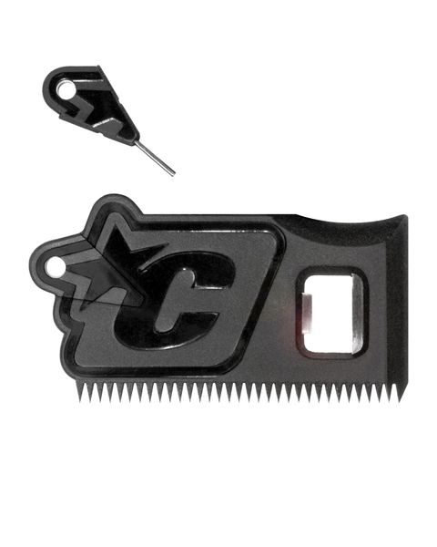 Creatures Wax Tool - Wax Comb, Fin Key &amp; Bottle Opener - Black