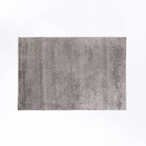 Los Angeles Shaggy Rug-Light Grey