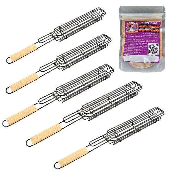 Kebab Braai Baskets with Braai Spice