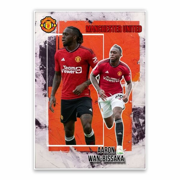 Aaron Wan-Bissaka Manchester United Poster - A1