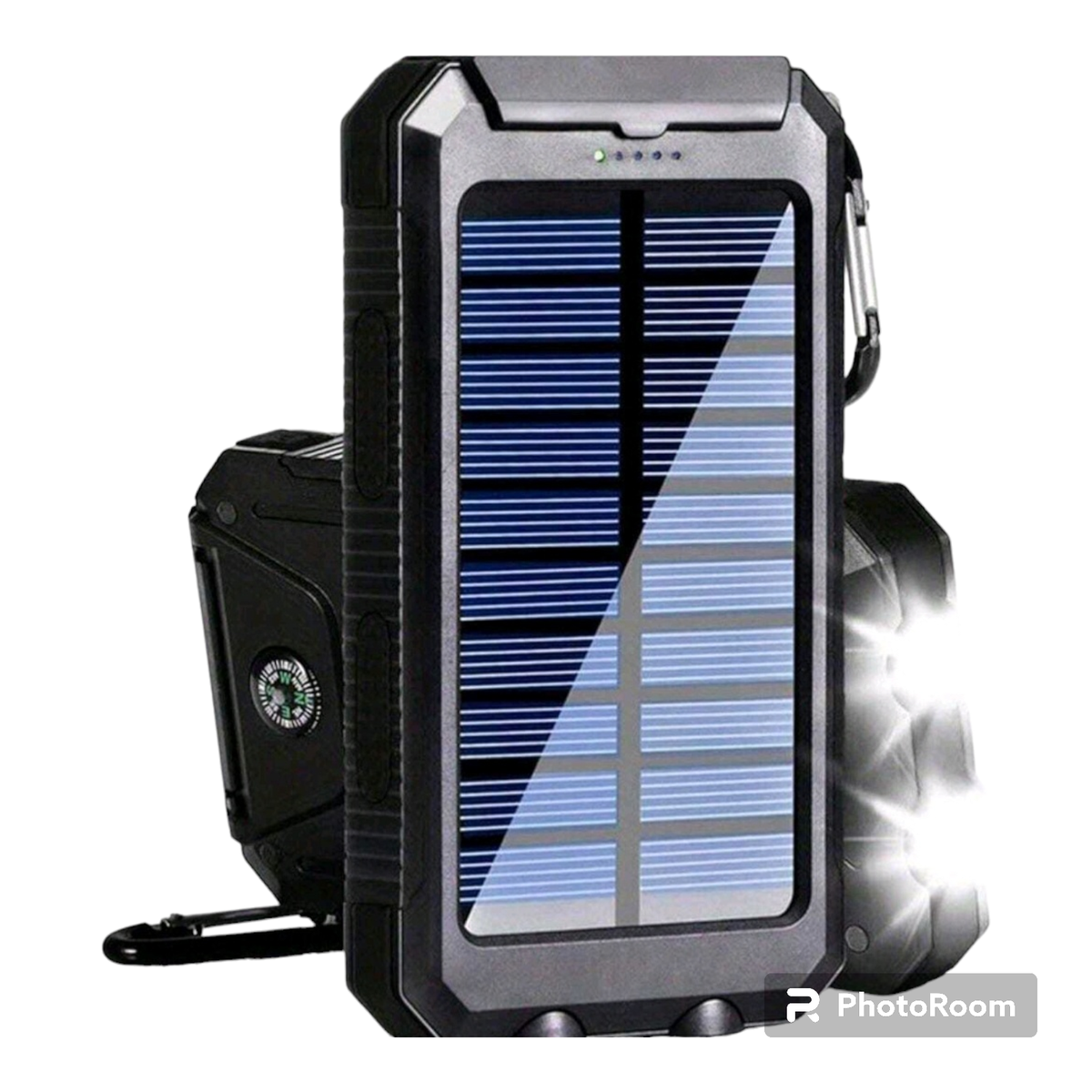 Solar Power Bank 20 000mah Black Shop Today. Get it Tomorrow