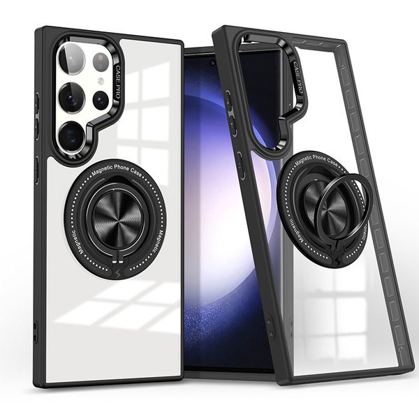 Ring Magnetic Magsafe Phone Case Compatible With Samsung S23 Ultra