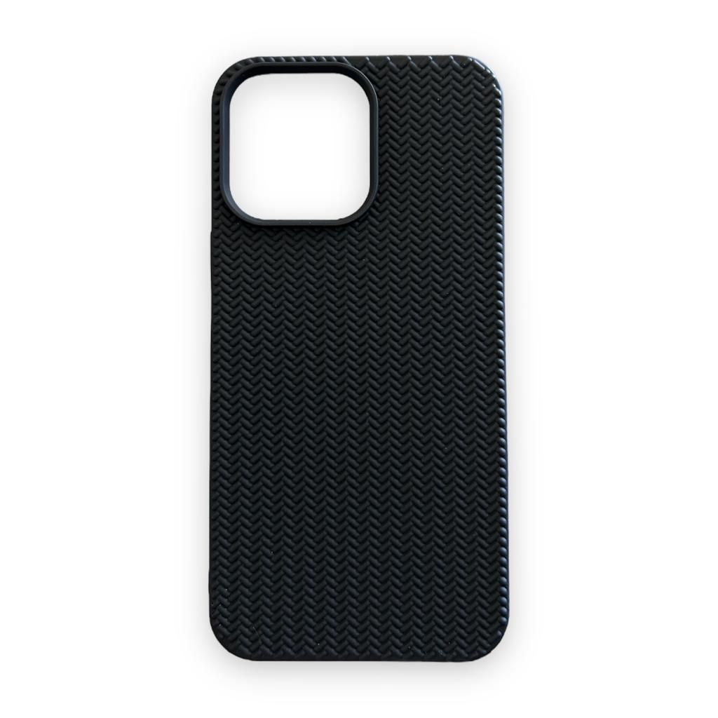 AMA Geometric Textured Phone Case For iPhone 13 Pro Black Buy