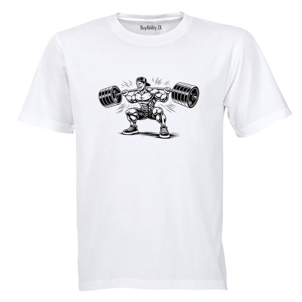 Gym Muscle Man - Adults - T-Shirt