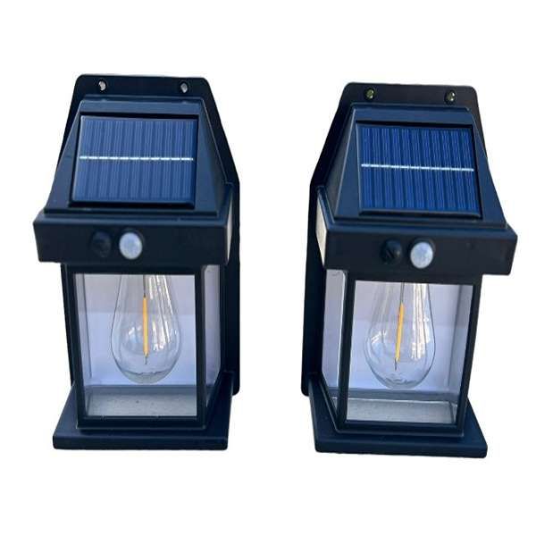 Gadget Boost Outdoor Solar Infrared Sensor Wall Light - Pack of 2 ...