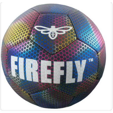 Firefly- Reflective Holographic Soccer Ball Image