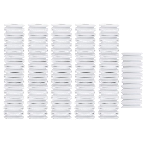 100 Pieces Foam Fishing Line Winding Spools