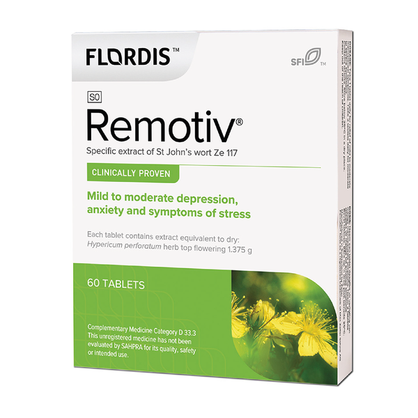 Flordis Remotiv Stress, Anxiety and Improved Mood Tablets 60’s