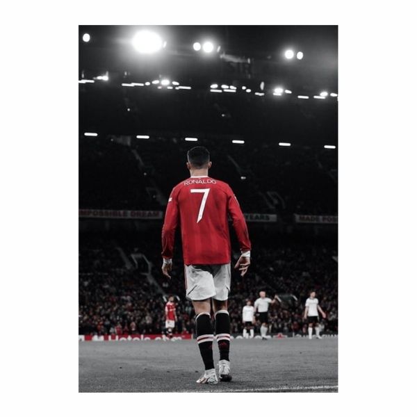 Ronaldo 7 Old Trafford - A1 Poster