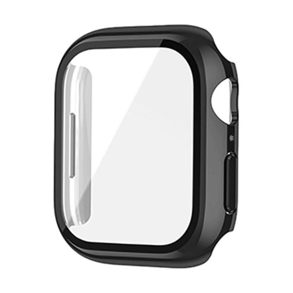 38mm Hard Case and Glass Screen Protector for Apple Watch - Clear Colourful