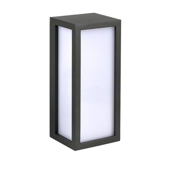 Ewube Outdoor Luxury Modern Style Rectangular LED Wall Light Fixture