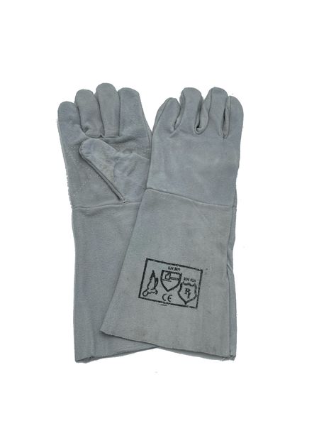 Leather Welding Gloves - Heat Resistant - Long type