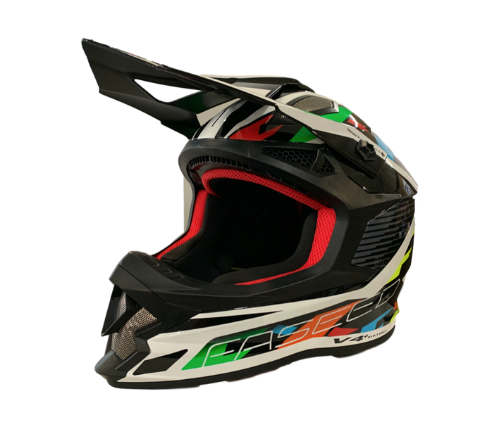 Faseed 609 Multi Colour Helmet