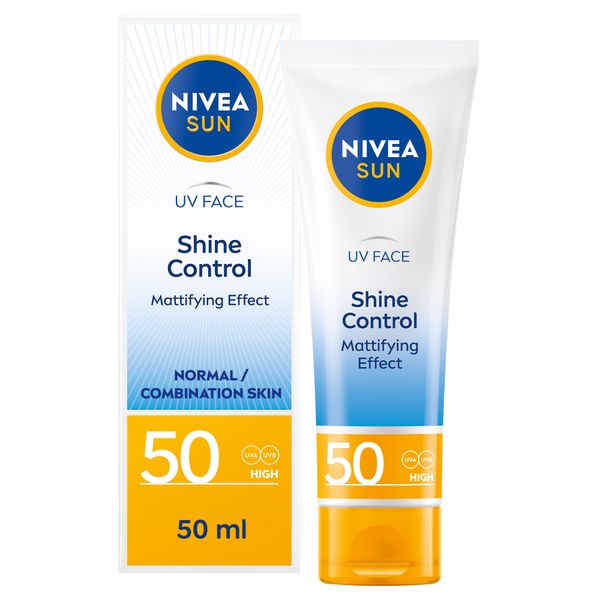 NIVEA SUN Shine Control SPF50 Sunscreen - 50ml