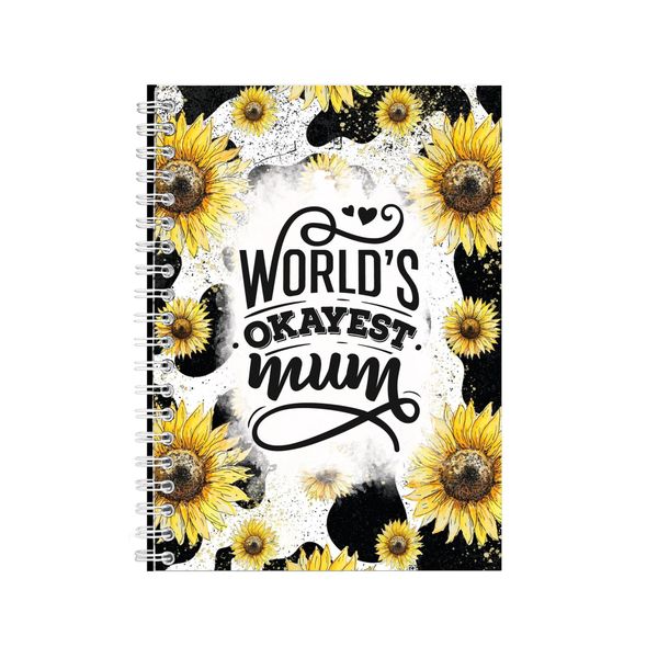 Worlds Greatest Mum Notebook Mother's Day Gift Idea A4 Notepad Pad 84
