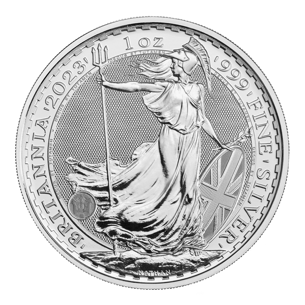 United Kingdom (UK) Britannia 2023 1 oz Silver Bullion Coin - King Charles