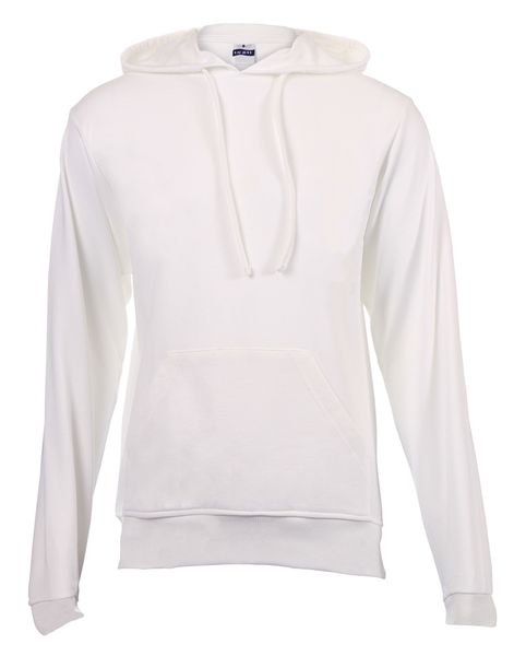 Plain Adult Hoodie White image