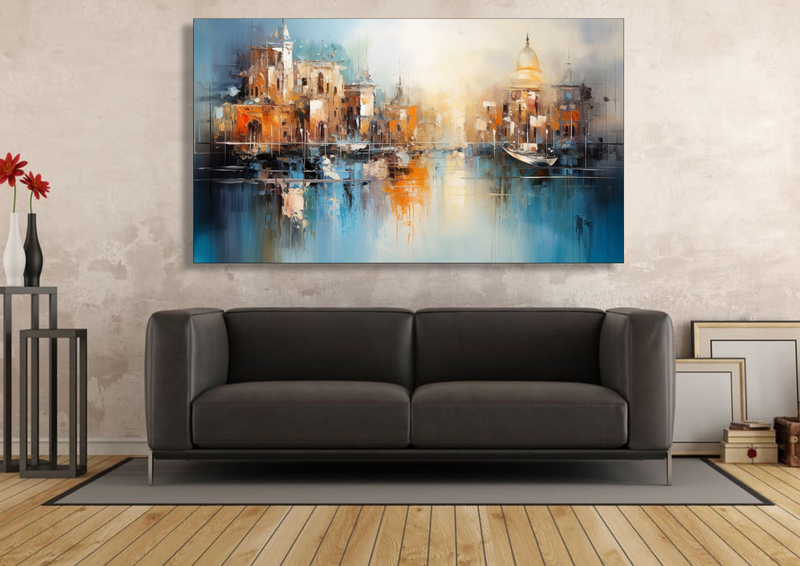 Canvas Wall Art - Venetian Dreamscape - HC1249