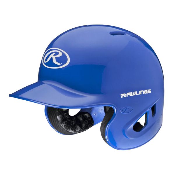 Rawlings 90 MPH School / College Baseball Batting Helmet - Royal Blue