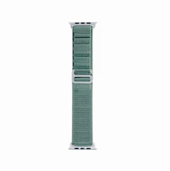 Braided Durable Nylon Watch Strap For Apple Watch 42 44 45 49MM Army Green