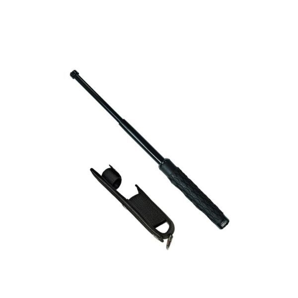 Retractable Steel Baton with wrist strap