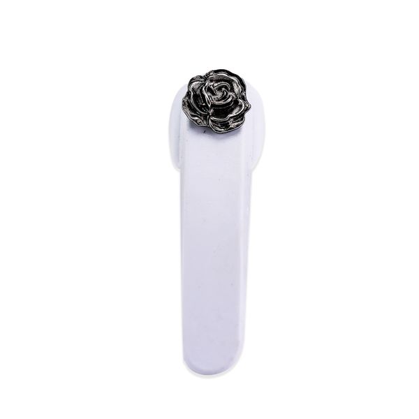 Door Wedges - Rose - Rubber - Black &amp; White - Pack of 2