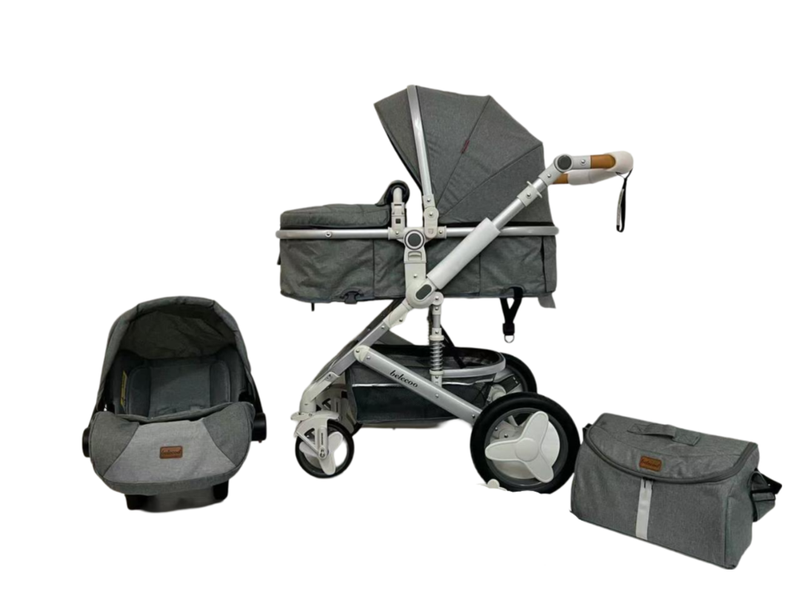 3 in1 Baby Stroller Carriage With Car Seat &amp; Travelling Bag