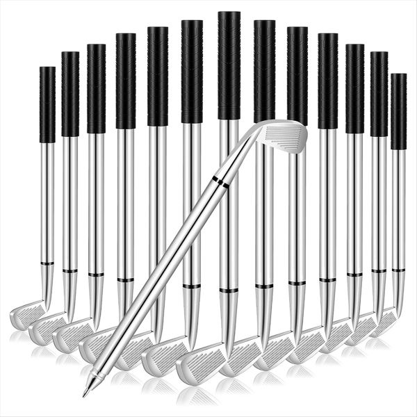 Golf Ballpoint Pens 15 Ergonomic Golf Club Pens for Office Stationery