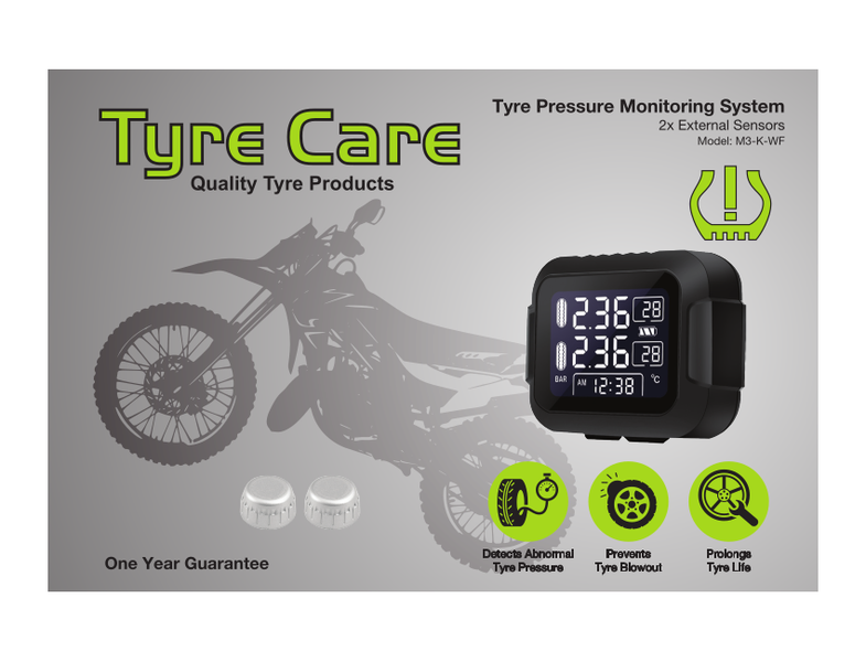 Motorcycle Tyre Pressure Monitoring System