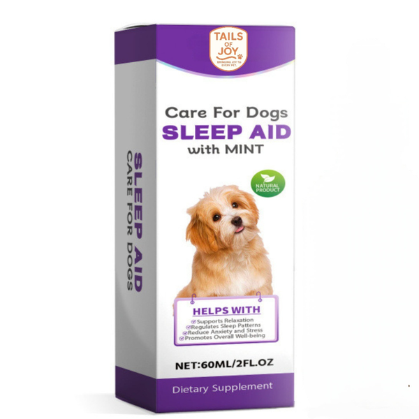 Sleep Aid With Mint, Care For Your Dog, Dog Supplements