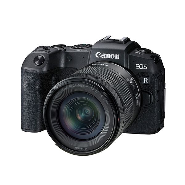 Canon EOS RP 26MP Mirrorless with RF 24-105mm IS STM lens - Black