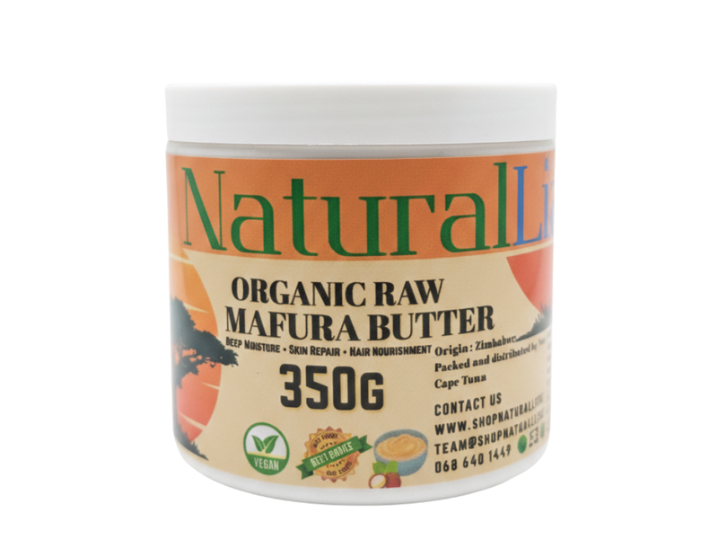 NaturelLife Organic Mafura Butter Deep Moisturising for Hair &amp; Skin 350g