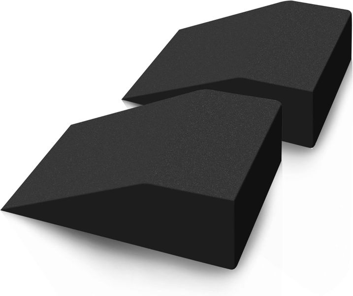 UrbanWize Tilted Squat or Calf Stretch Yoga Wedges - 2 Pack